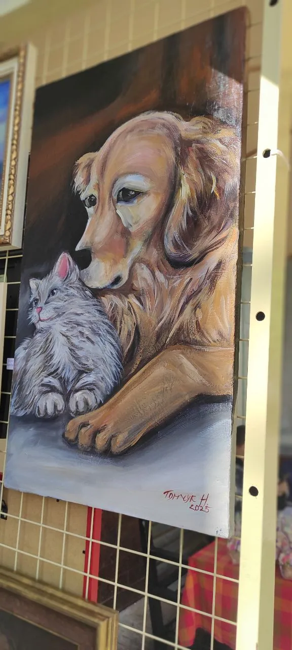 Image of Kindness  by Natalya Tomchuk , size: 45x65 см, priced at $150 Photo 2 of 3.