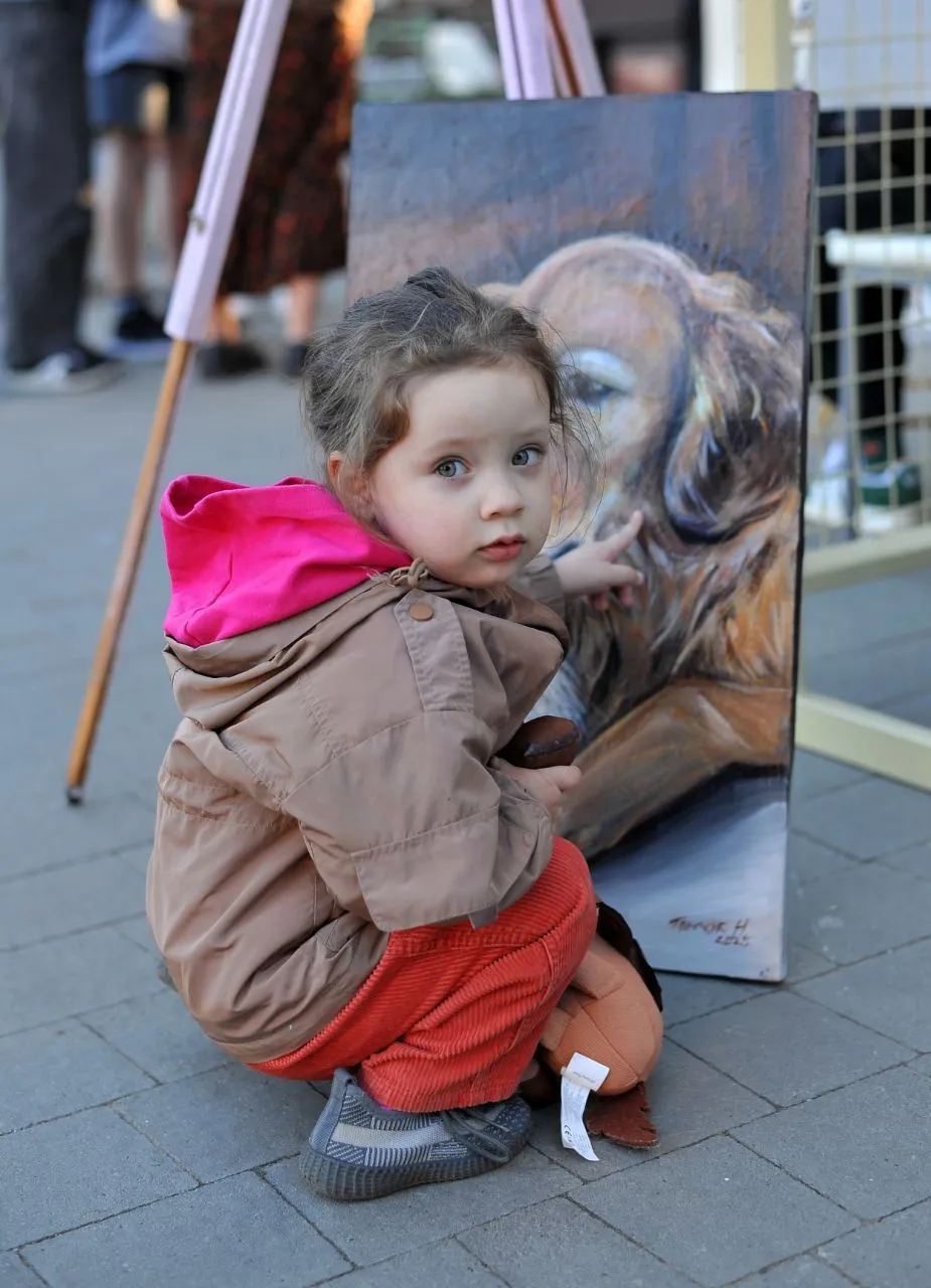 Image of Kindness  by Natalya Tomchuk , size: 45x65 см, priced at $150 Photo 3 of 3.
