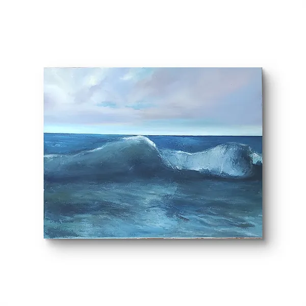Image of Sea by Natalya Tomchuk , size: 35x45 cm, made of Полотно, олія, priced at €200 Photo 2 of 3.