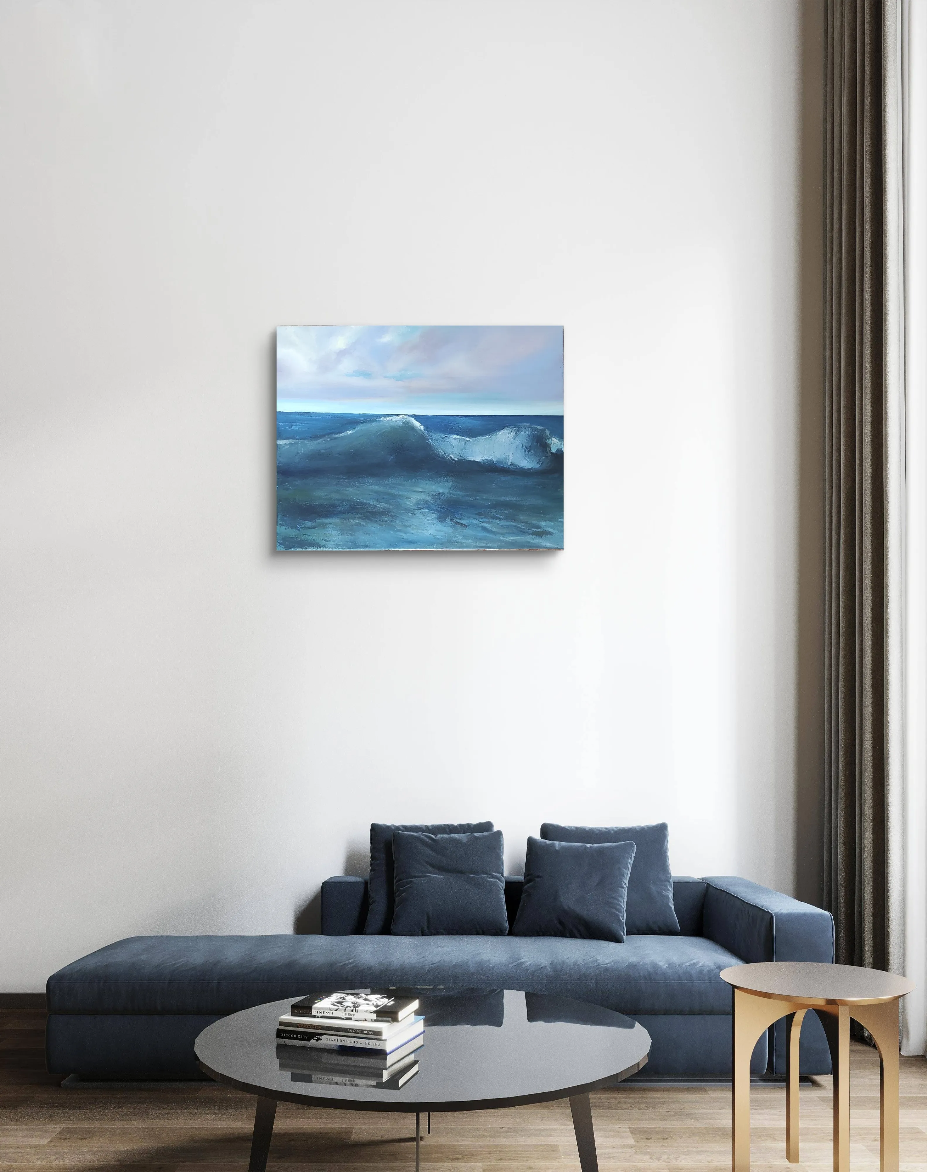 Image of Sea by Natalya Tomchuk , size: 35x45 cm, made of Полотно, олія, priced at €200 Photo 3 of 3.