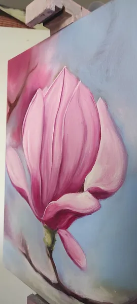Image of Tenderness on canvas by Natalya Tomchuk , size: 40x30 cm, priced at $250 Photo 2 of 4.