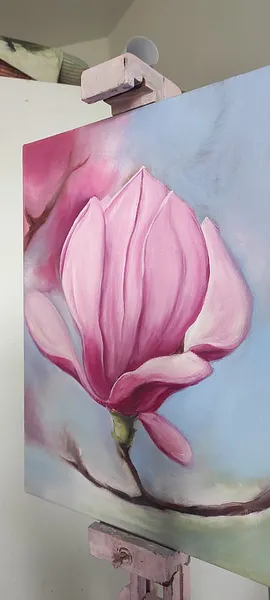 Image of Tenderness on canvas by Natalya Tomchuk , size: 40x30 cm, priced at $250 Photo 3 of 4.