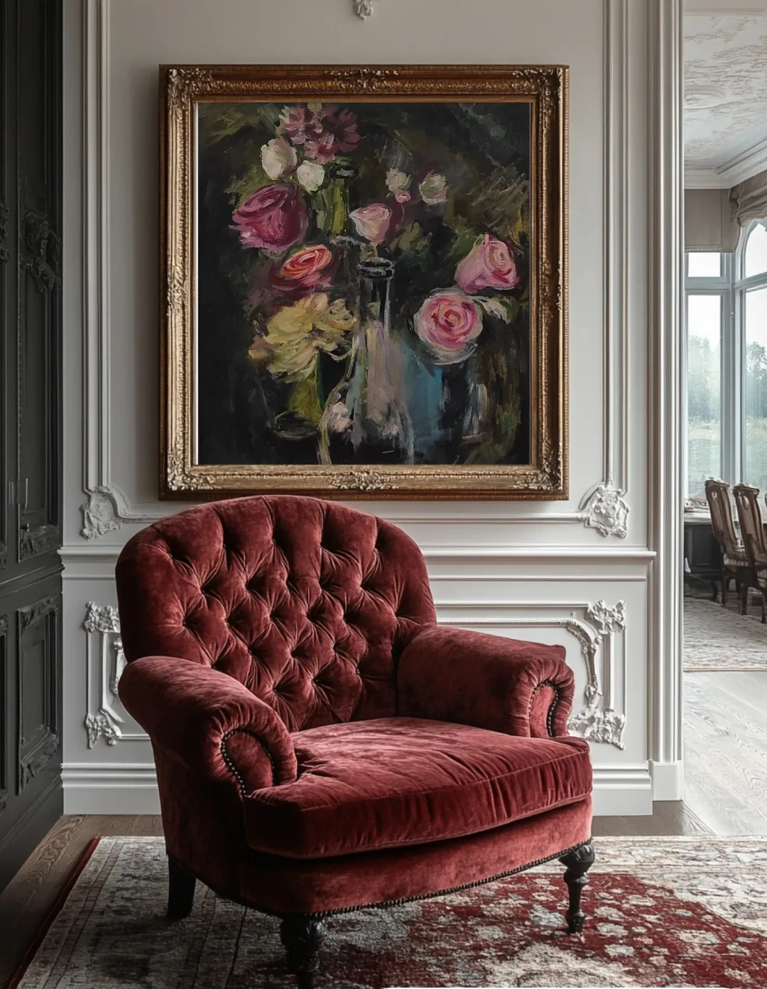 Image of Portrait  by Natalya Tomchuk , size: 50x40, made of Полотно, олія, Painting medium, from Kiev , priced at $500 Photo 3 of 3.