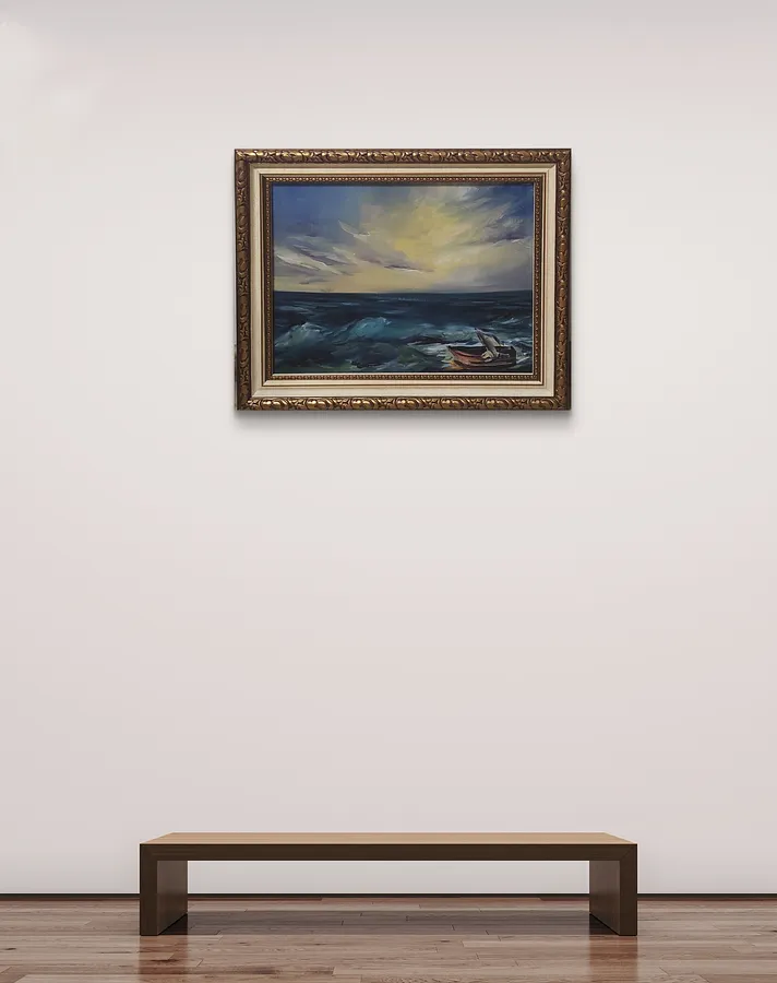 Image of Sunset  by Natalya Tomchuk , size: 40x30 см, made of Полотно, олія , Painting medium, from Kiev , priced at $500